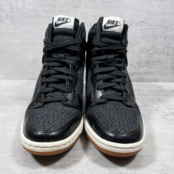 Nike Dunk Sky Hi Hidden Wedge Sneakers - Women's Size 7 - Black - Picture 3 of 10